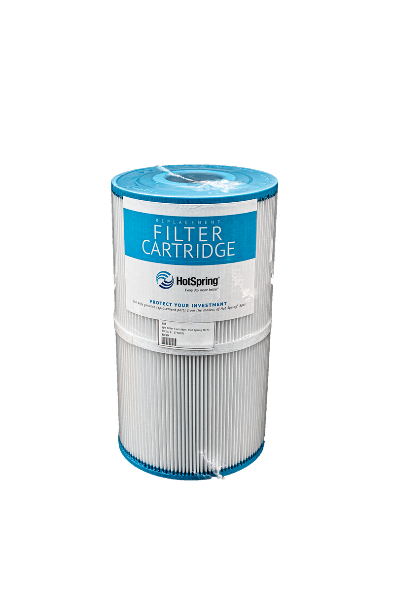 Spa Filter Cartridge, Hot Spring OEM 30 Sq. Ft. (71825 / 71826