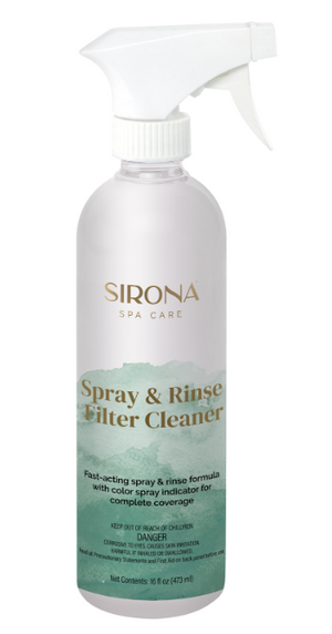 Sirona Spray & Rinse Filter Cleaner, 16 oz.
