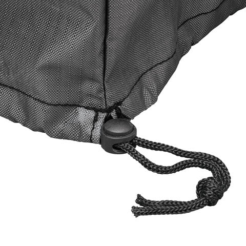 Protective Cover for Hot Tubs, Full Length, 96" x 96" x 40", Black