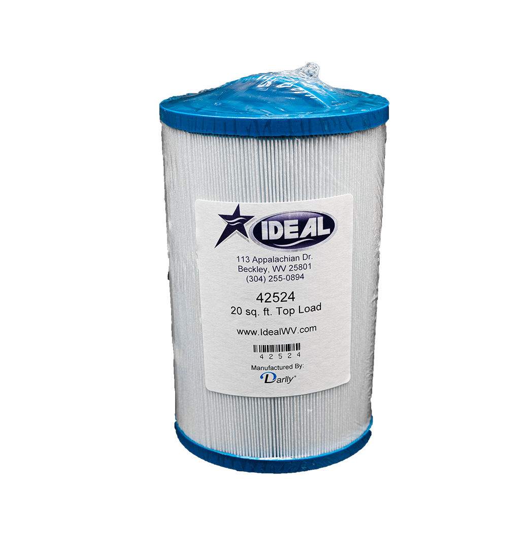 Spa Filter Cartridge, 42524, 20 Sq. Ft. Top Load Strong Spas, Replaces 4CH-925
