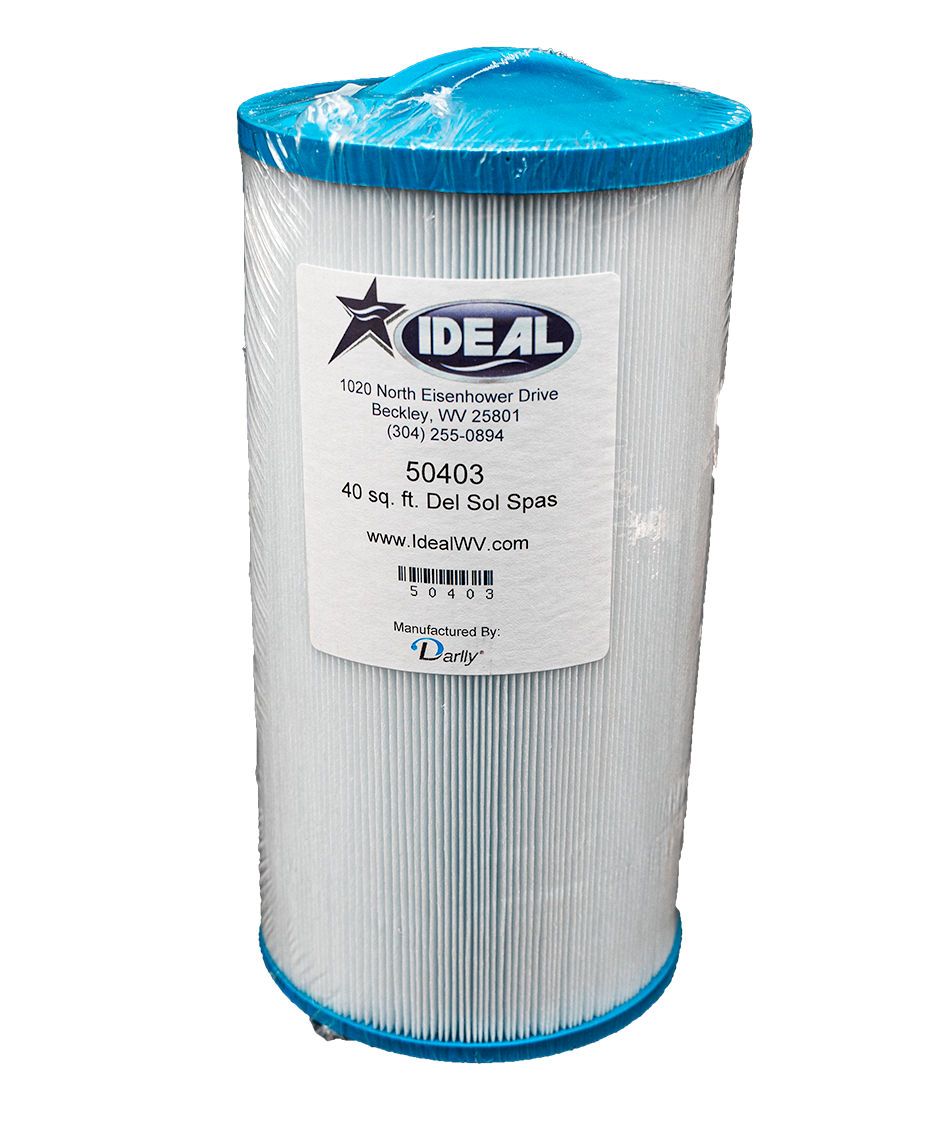 Spa Filter Cartridge, 50403, 40 Sq. Ft. Del Sol Spa, Replaces 5CH-402, FC-2811 & PJW40SC-F2M