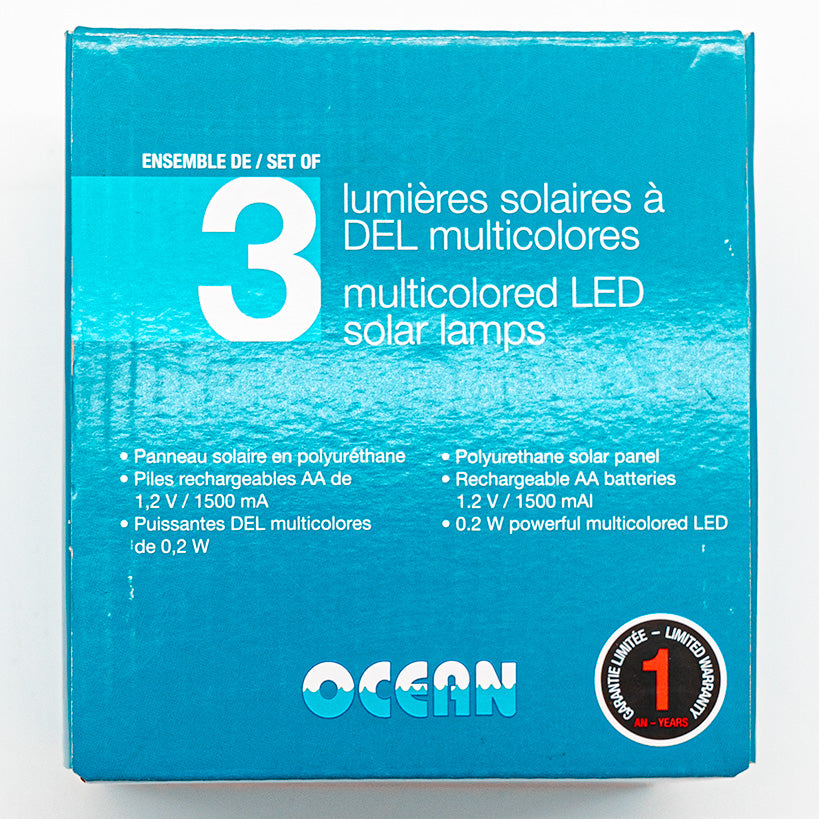 Trevi Solar Light Kit for 130 / 178 / 179 / 180 / 211 Model Pools, Set of 3