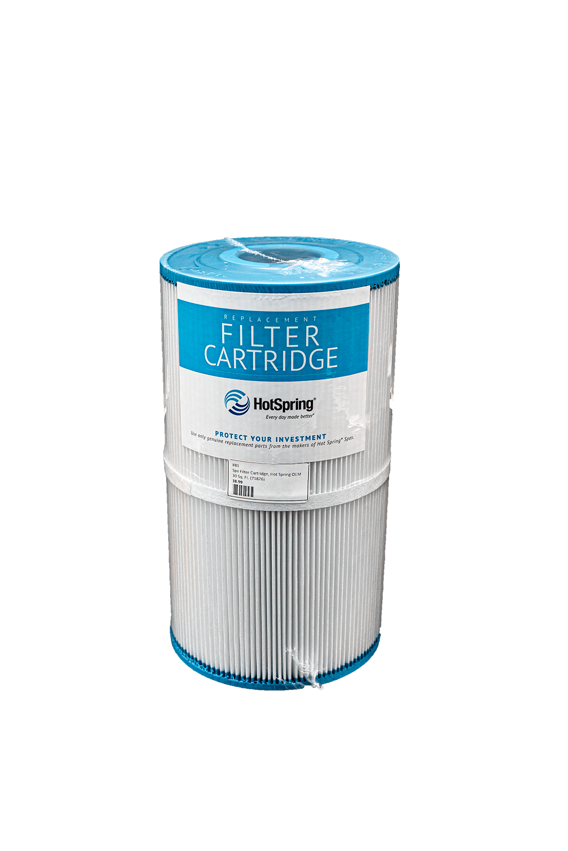 Spa Filter Cartridge, Hot Spring OEM 30 Sq. Ft. (71825 / 71826