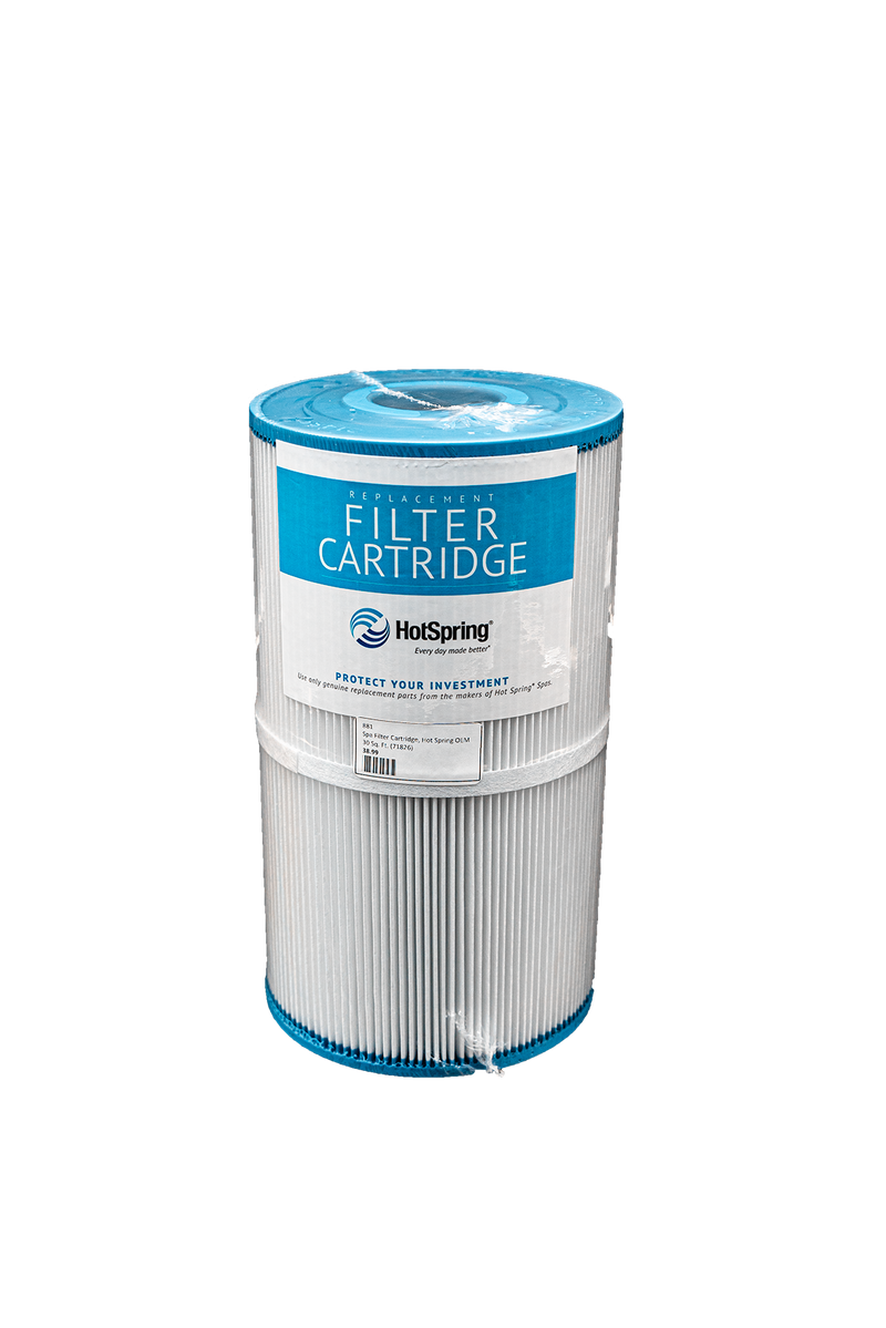 Spa Filter Cartridge, Hot Spring OEM 30 Sq. Ft. (71825 / 71826 Spa Filter Cartridge, Hot Spring OEM 30 Sq. Ft. (71825 / 71826