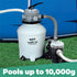 GAME SandPro Sand Filter System, 1/2HP Pump, 50lb. Sand Filter (4710)