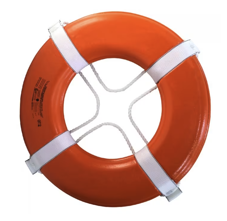Ring Buoy, 24", Orange, United States Coast Guard Approved (10-205-OR)