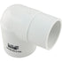 PVC Fitting, Elbow, 2" Slip x 2" SPG, 90 Degree (409-020)