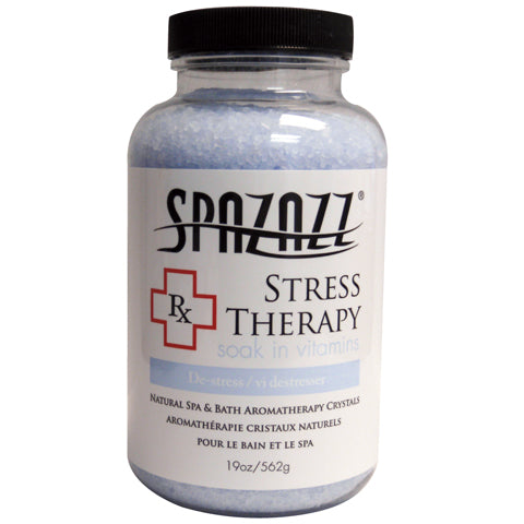 Spazazz Spa Fragrance Crystals, Rx Therapy, Stress - 19 oz.