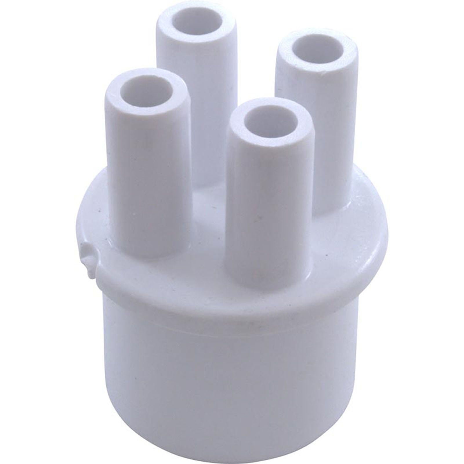 Manifold, 1" Spigot, Transition, 4 Port, 3/8" Smooth Barb (672-4030)