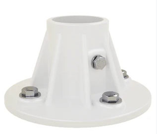 Perma-Cast Plastic Slide Flange w/Mounting Hardware for 1.9" OD Rails (PF-25-A)