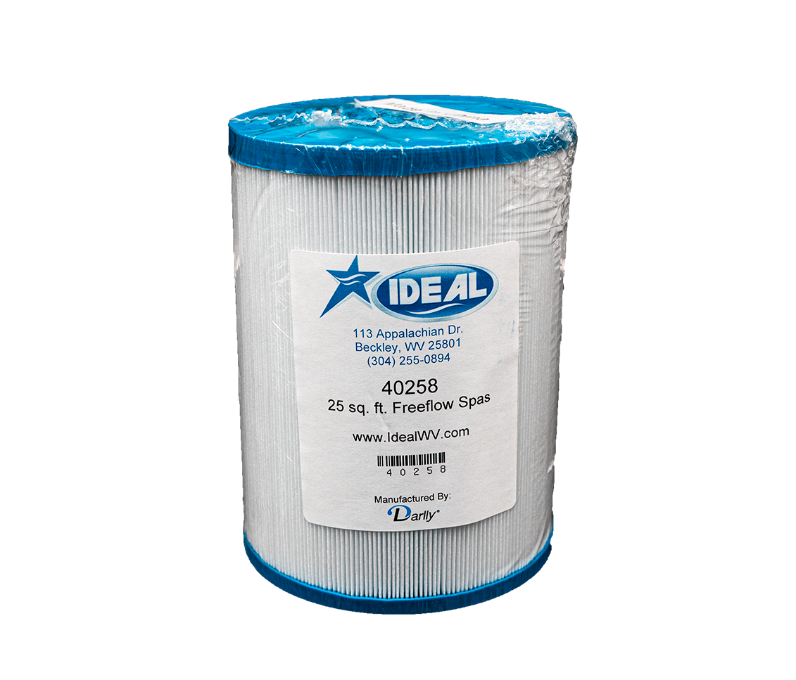 Spa Filter Cartridge, 40258, Freeflow Spas 78459, 25 Sq. Ft, Replaces 4CH-23, FC-2400 & PFF25 TC