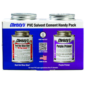 Red Hot Blue Glue & Purple Primer Handy Pack, 8 oz. (RH-RHBV-HDYPK-HP)
