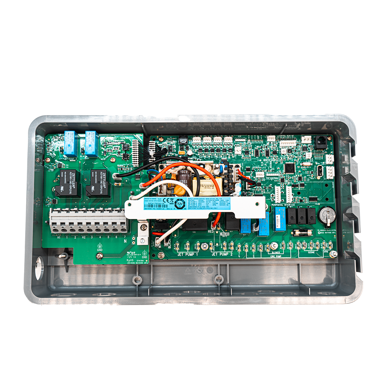 Hot Spring Replacement Control Box, IQ2020 Eagle, 60Hz, 2024-Current (79781)