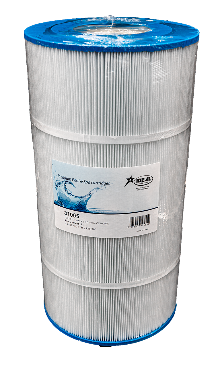 Pool Filter Cartridge, 81005, 100 Sq. Ft. Hayward XStream CC1000RE, Replaces C-8311 & FC-1285