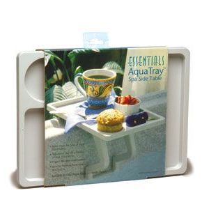AquaTray Spa Side Table, Gray