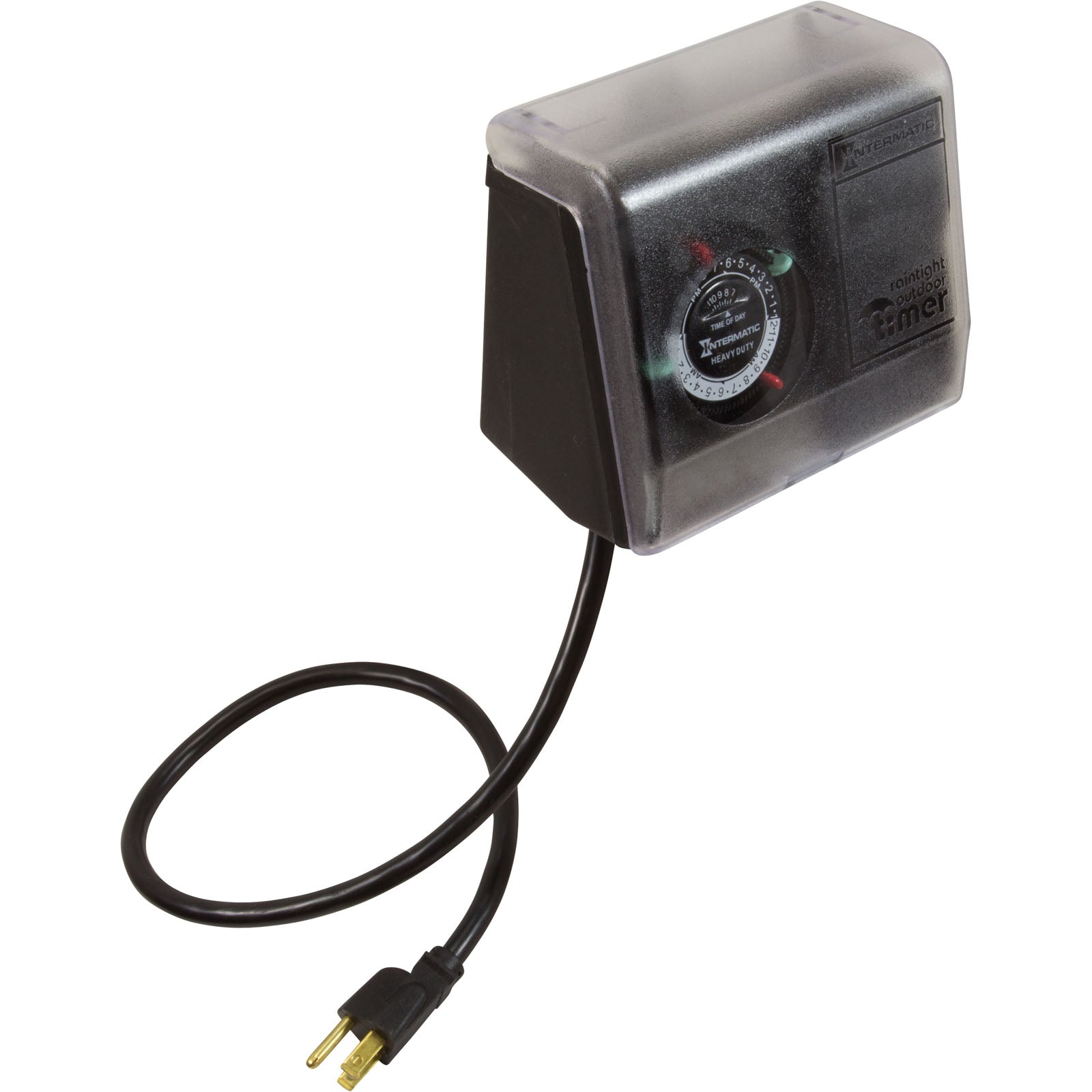 Intermatic Outdoor Mechanical Plug-In Timer w/Built-In Enclosure (P1101)