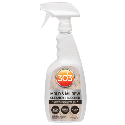 303 2-in-1 Mold & Mildew Cleaner & Blocker, 32 oz. Trigger Spray