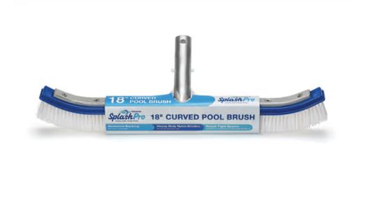 Deluxe 18" Metal Backed Curved Wall Brush