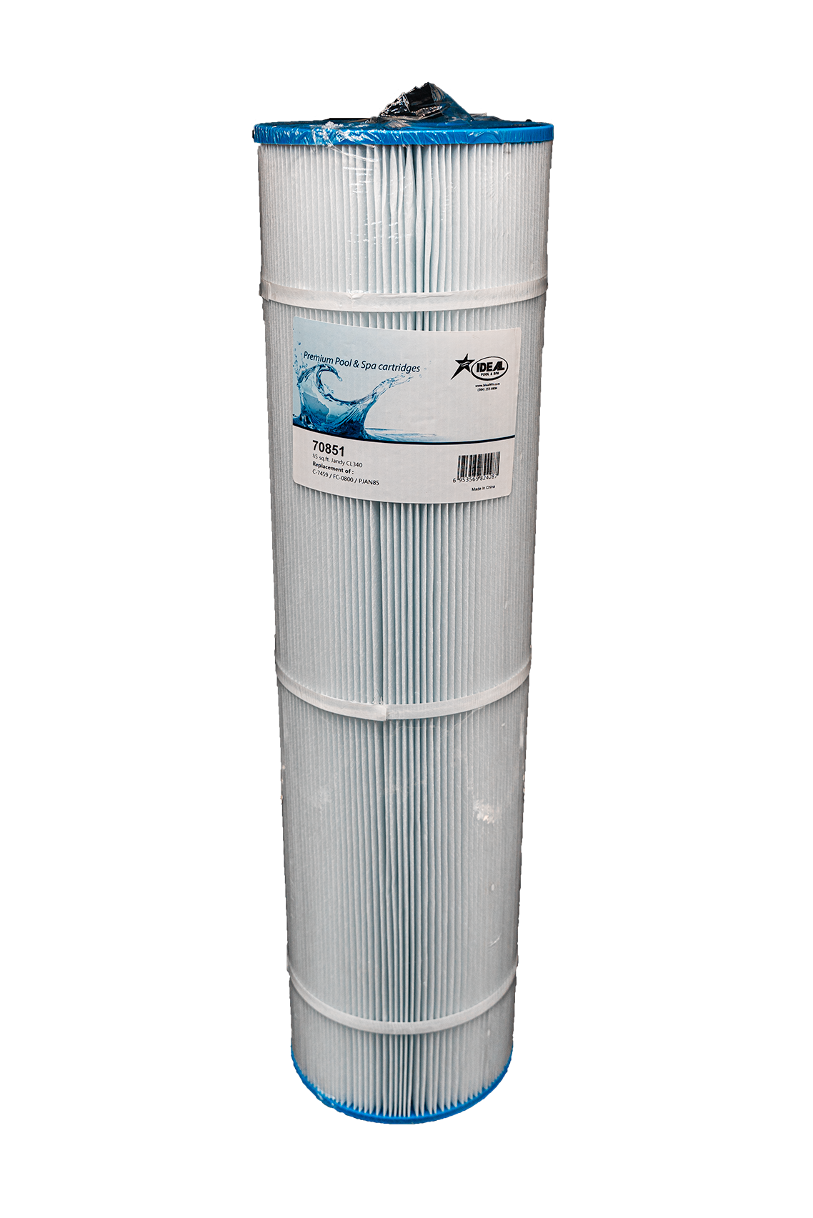 Pool Filter Cartridge, 70851, 85 Sq. Ft. Jandy CL340, Replaces C-7459, FC-0800 & PJAN85