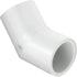 PVC Fitting, Elbow, 45 Degree, 3/4" Slip x 3/4" Slip (417-007)