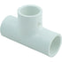 PVC Fitting, Tee, 3/4" Slip x 3/4" Slip x 3/4" Slip (401-007)