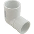 PVC Fitting, Elbow, 90 Degree, 1 1/2" Slip x 1 1/2" SPG (409-015)
