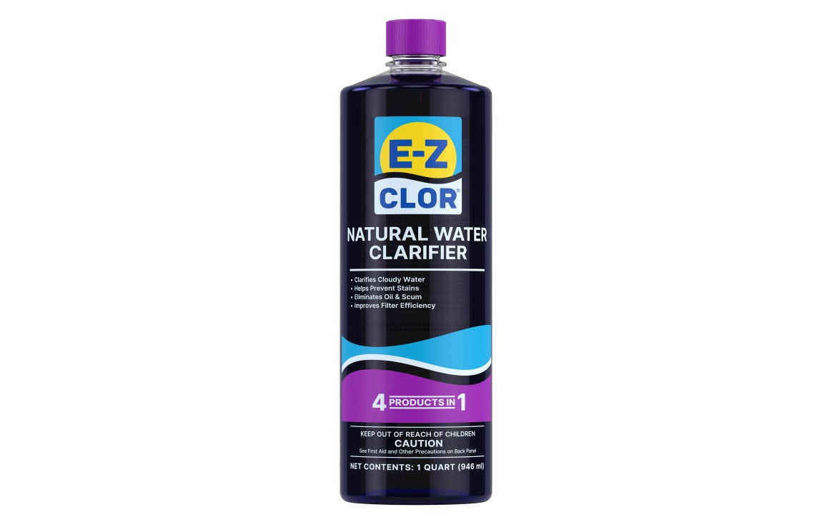 E-Z Clor Natural Water Clarifier, 1 Quart
