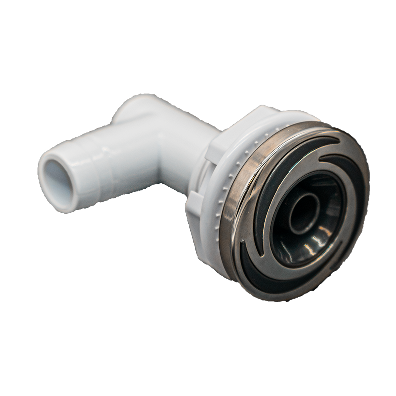 DreamMaker Spas Replacement Jet, 2 1/4", S/S Adjustable w/Nut & Gasket (309002)