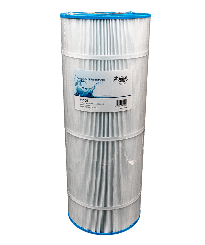 Pool Filter Cartridge, 81505, 150 Sq. Ft. Hayward XStream CC1500RE, Replaces C-8316 FC-1286 PSXT150