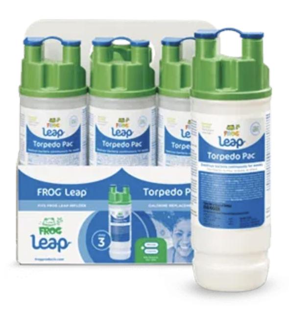 Pool Frog Leap Torpedo Chlorine Pac for Leap Infuzer, 2.2lb (01-03-7937)