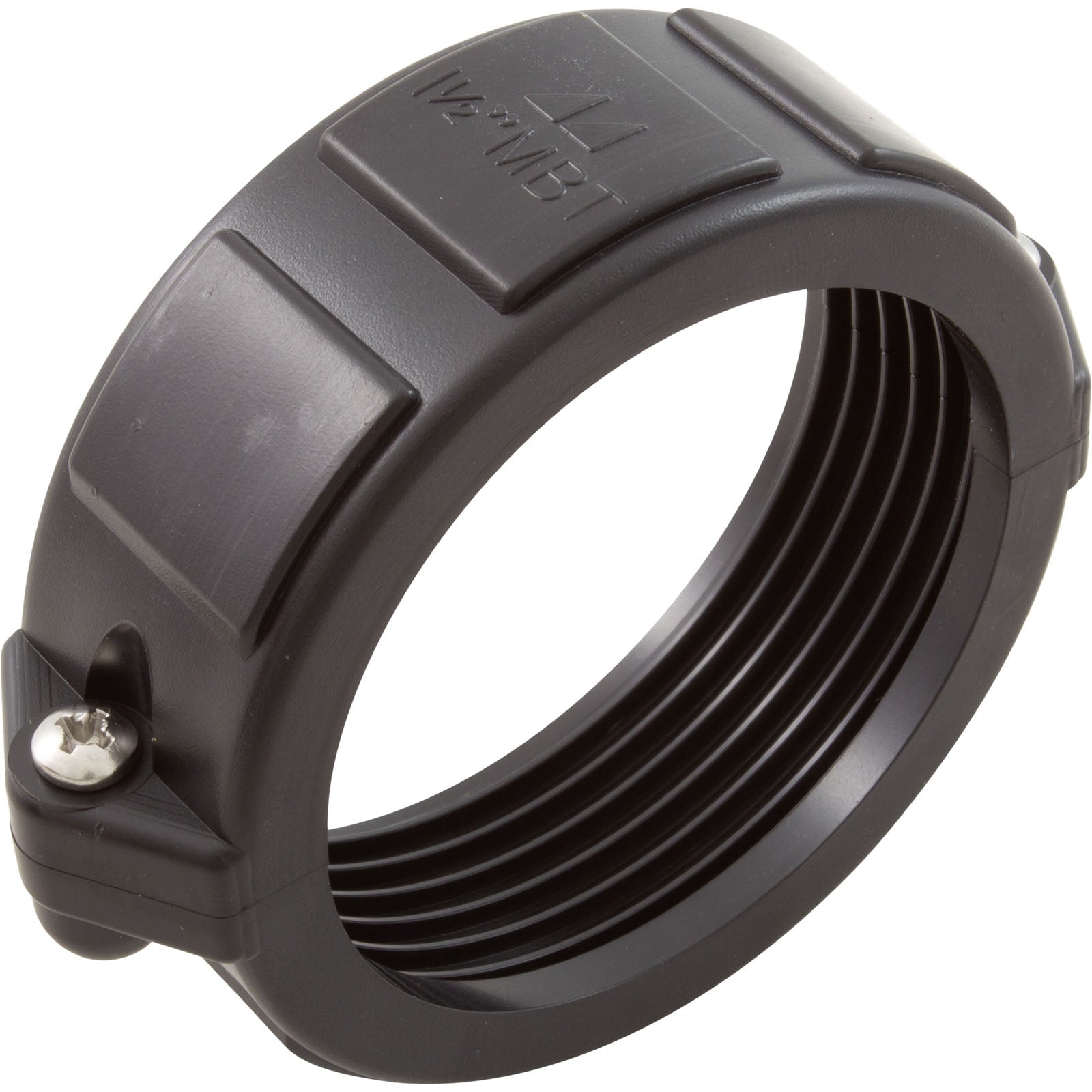 PVC Fitting, Split Nut, 1 1/2" FBT, Small Flange, Pump Union