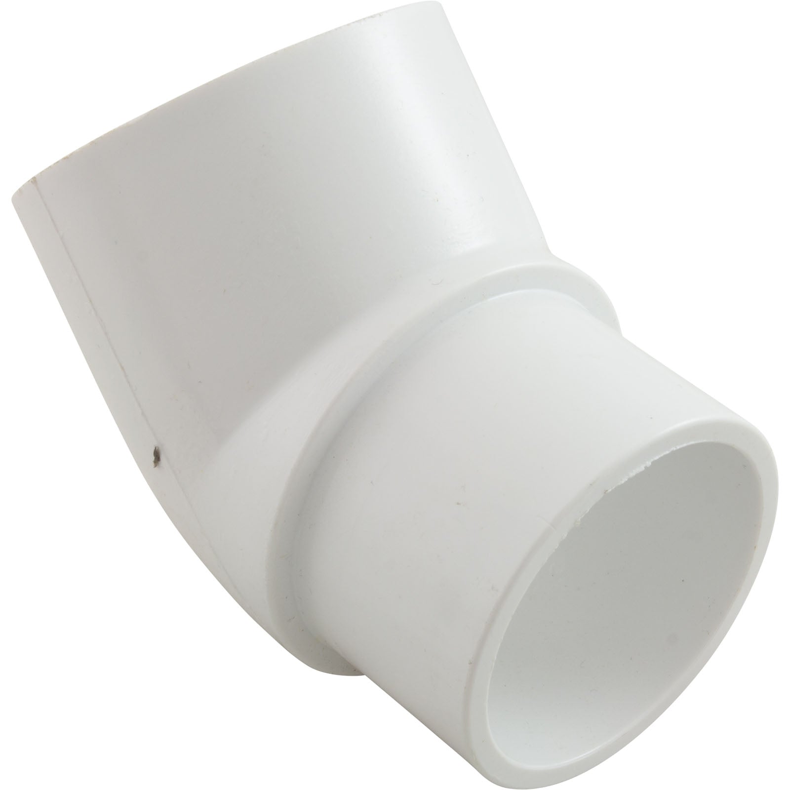 PVC Fitting, Elbow, 2" SPG x 2" Slip, 45 Degree (423-020)