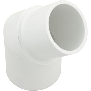 PVC Fitting, Elbow, 2" SPG x 2" Slip, 45 Degree (423-020)