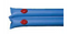 Water Tube, Dual 8' Blue, 20 Gauge