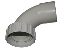 Hot Spring Replacement Pump Union, 2" Soc. 90 Degree Sweep (301488)
