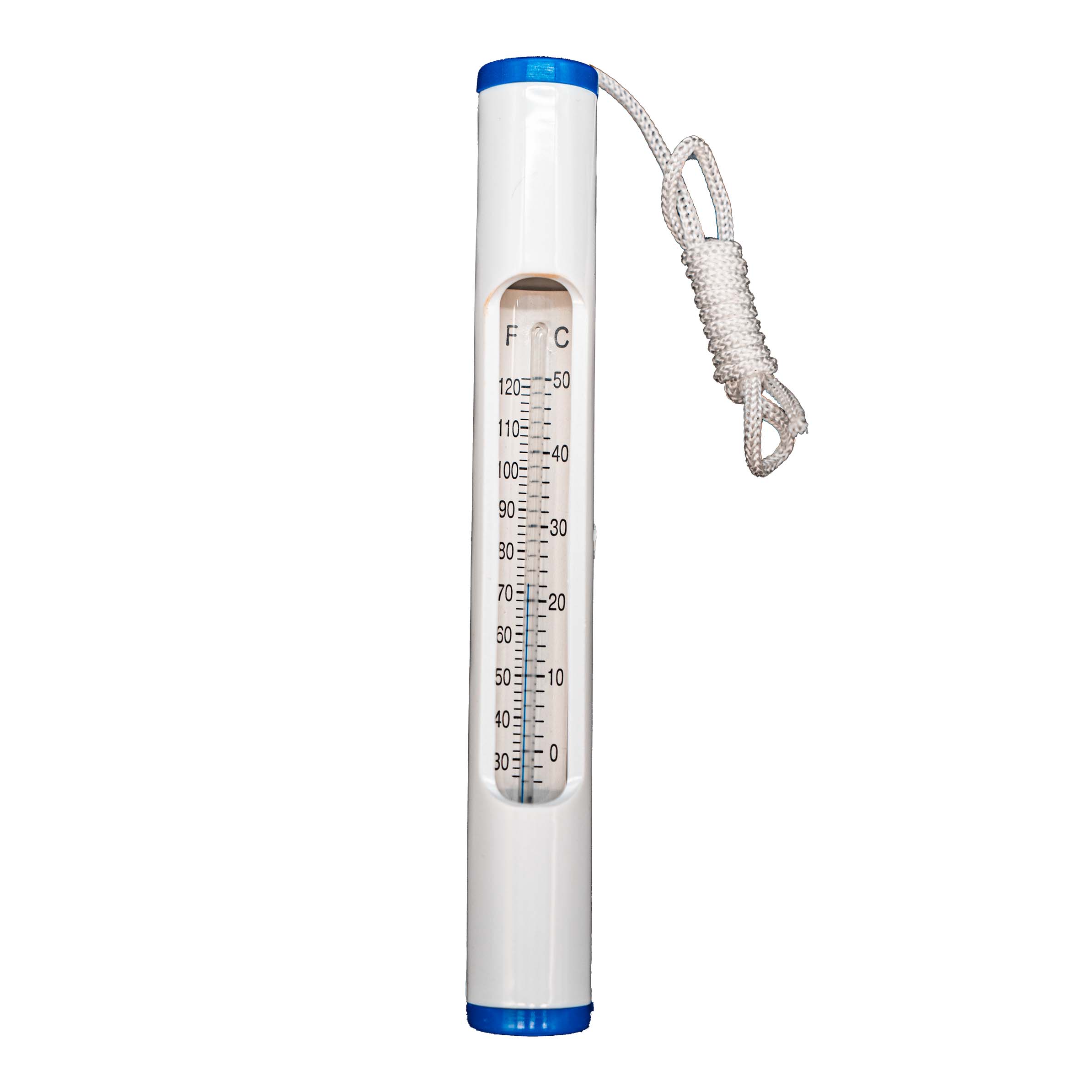 Pool Style Deluxe Round Thermometer w/Cord