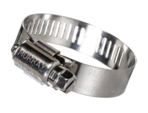 S/S Hose Clamp, Fits Hoses from 1" to 2"
