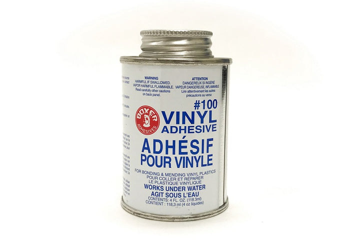 Boxer Vinyl Adhesive w/Applicator, 4 oz. Can (104)