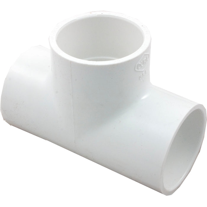 PVC Fitting, Tee, 1 1/2" Slip x 1 1/2" Slip x 1 1/2" Slip (401-015)