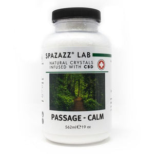 Spazazz Spa Fragrance Crystals, CBD Infused, Calm - 19 oz.