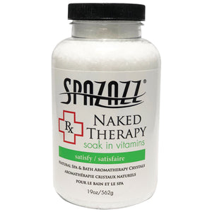 Spazazz Spa Fragrance Crystals, Rx Therapy, Naked - 19 oz.