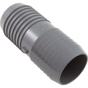 PVC Fitting, Barbed Coupling, 1 1/2" x 1 1/2" (1429-015)