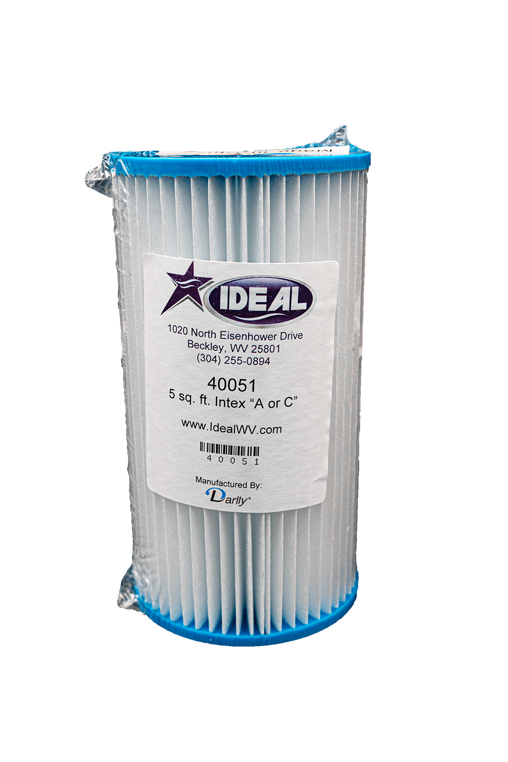 Pool Filter Cartridge, Intex, Size A, Premium Replacement