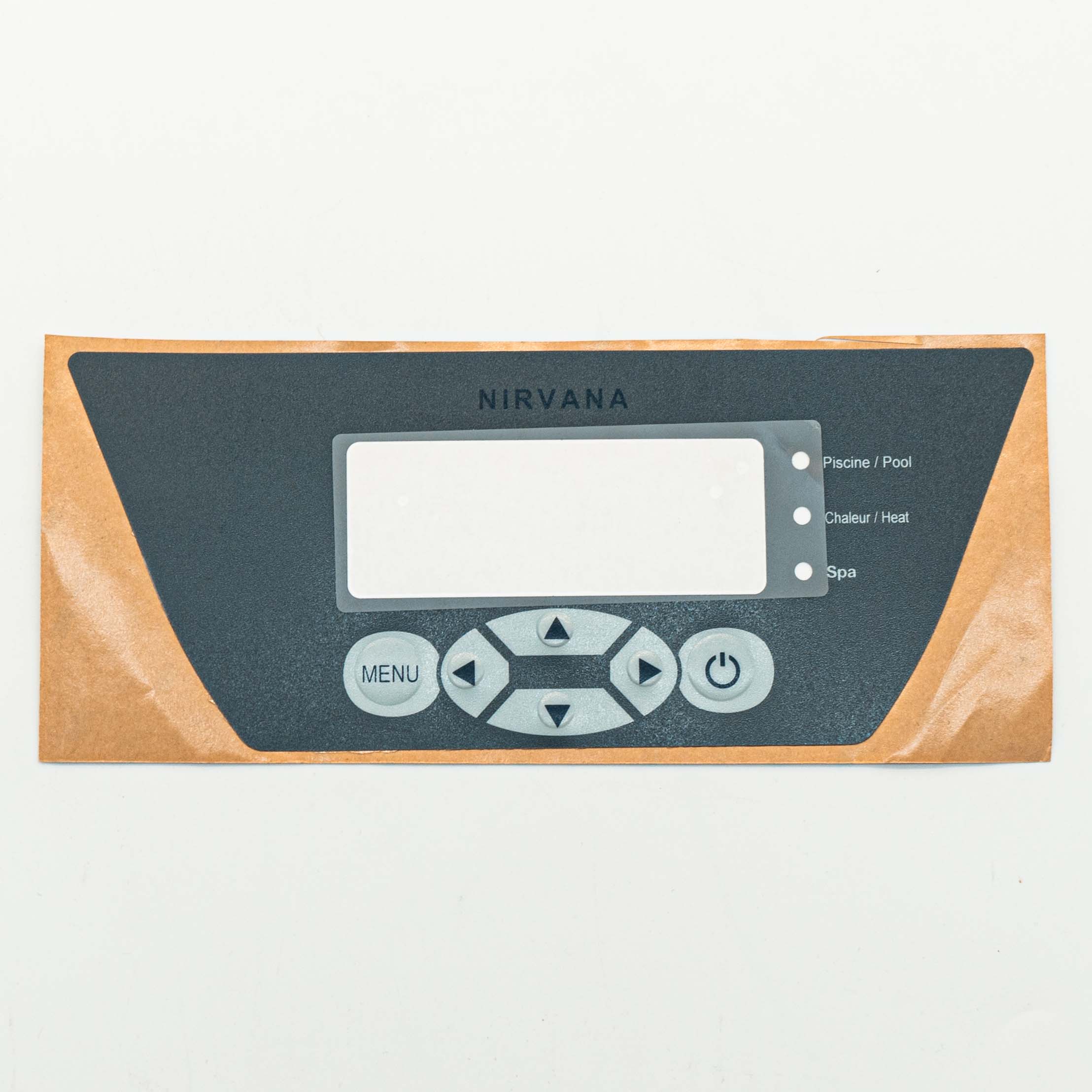 Nirvana Replacement Display Overlay for FC Series Heat Pumps (A-40-MBRFC)