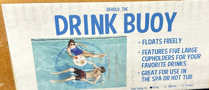 **CLEARANCE** Drink Buoy