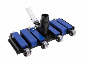 PoolStyle Professional Series Flexible Vacuum Head, 14" w/Metal Swivel Handle & SS Bearing Wheels