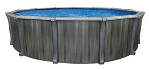 Grand Luxe Above Ground Pool, 27' Round, 52" Deep