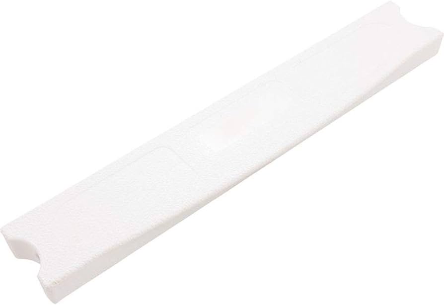 Super-Pro White Plastic Ladder Tread, 17.25" (25562-000-000)