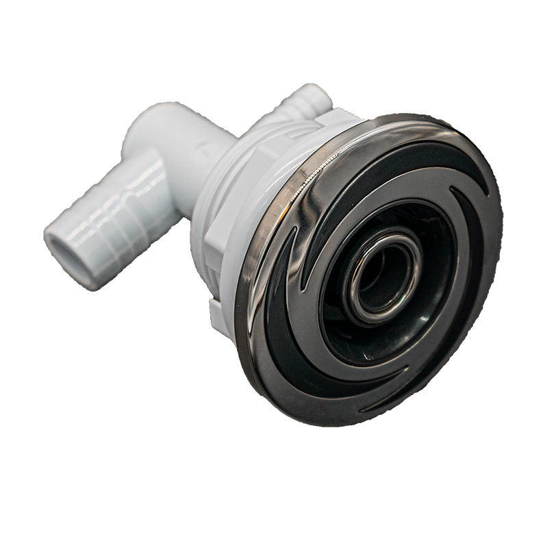 DreamMaker Spas Replacement Jet, 3 3/8", S/S Adjustable w/Nut & Gasket (309001)