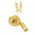 Safety Cover Anchor for Wood Decks w/4 Screws